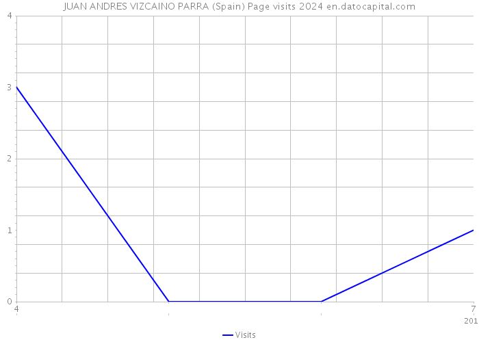 JUAN ANDRES VIZCAINO PARRA (Spain) Page visits 2024 