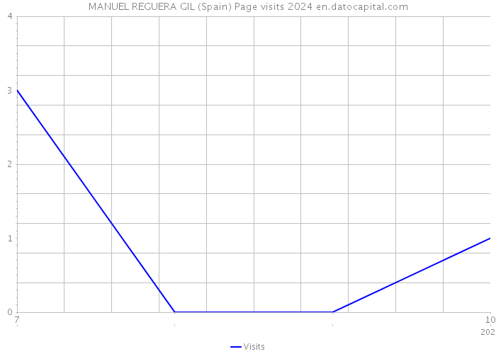 MANUEL REGUERA GIL (Spain) Page visits 2024 