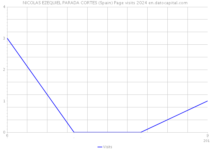 NICOLAS EZEQUIEL PARADA CORTES (Spain) Page visits 2024 