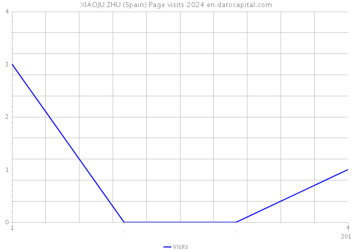 XIAOJU ZHU (Spain) Page visits 2024 