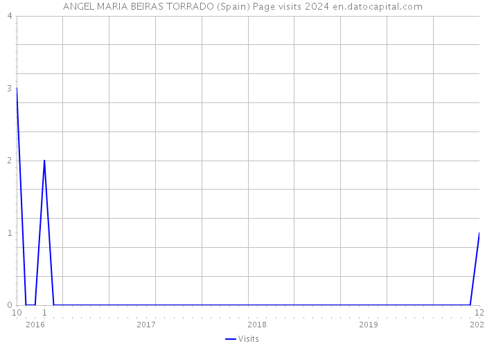 ANGEL MARIA BEIRAS TORRADO (Spain) Page visits 2024 