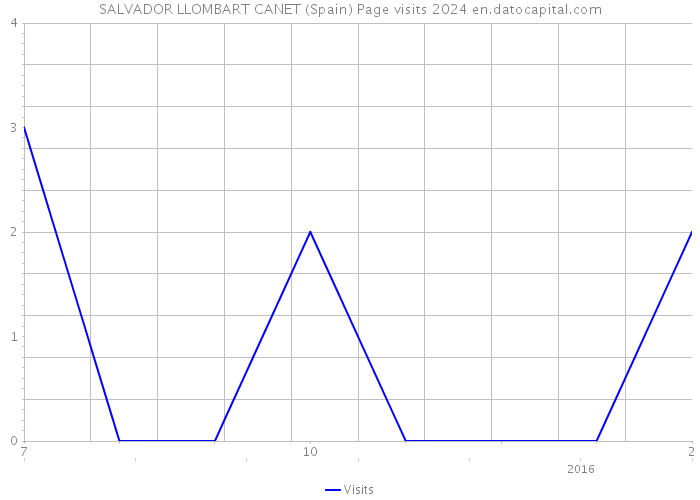 SALVADOR LLOMBART CANET (Spain) Page visits 2024 