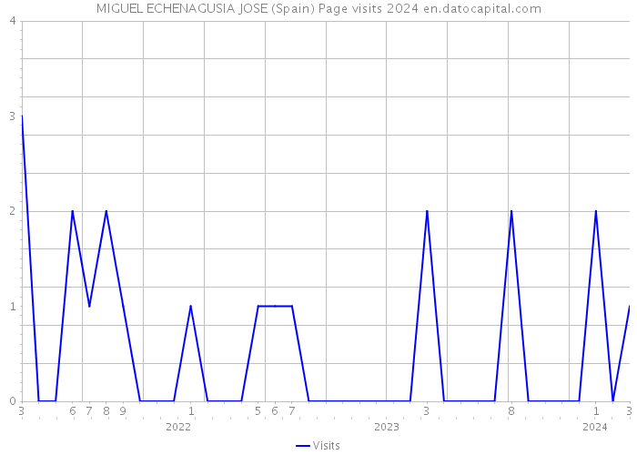MIGUEL ECHENAGUSIA JOSE (Spain) Page visits 2024 