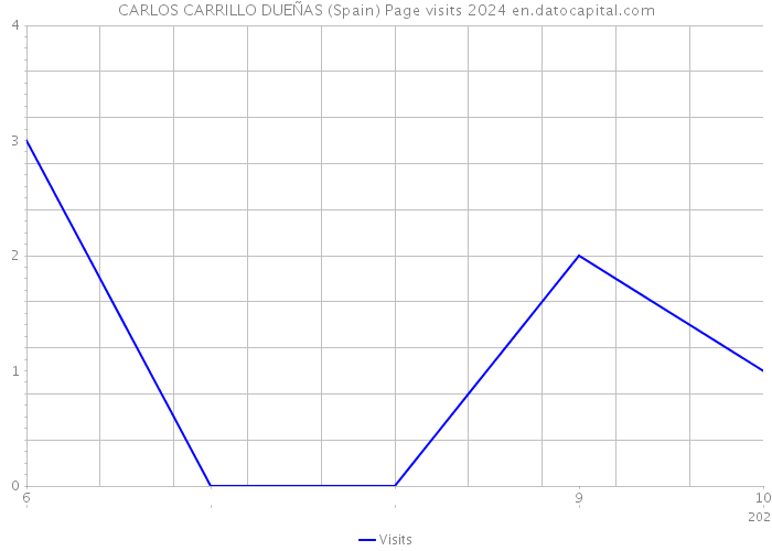 CARLOS CARRILLO DUEÑAS (Spain) Page visits 2024 