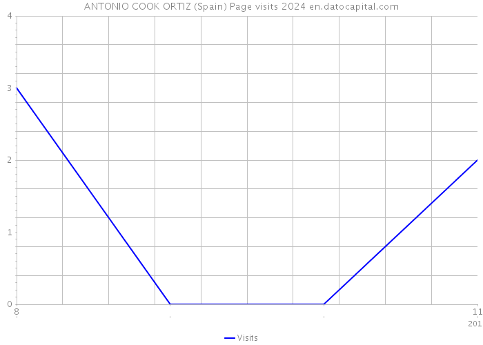 ANTONIO COOK ORTIZ (Spain) Page visits 2024 