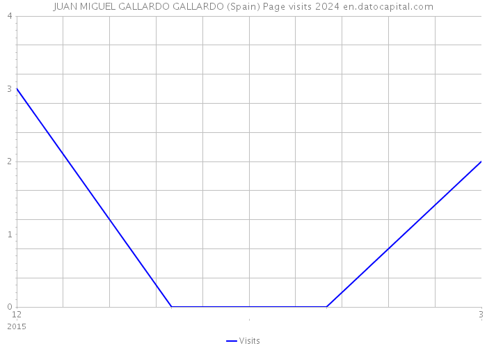 JUAN MIGUEL GALLARDO GALLARDO (Spain) Page visits 2024 