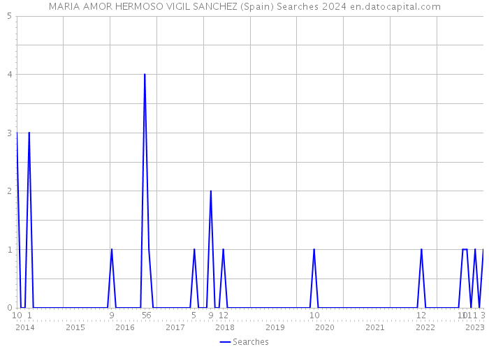 MARIA AMOR HERMOSO VIGIL SANCHEZ (Spain) Searches 2024 