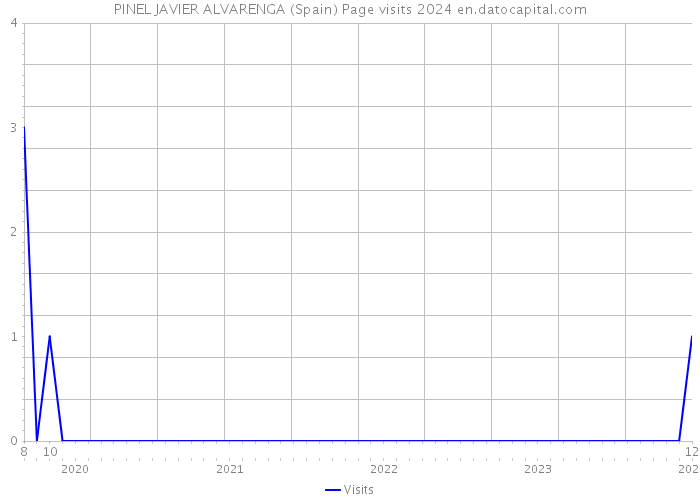 PINEL JAVIER ALVARENGA (Spain) Page visits 2024 