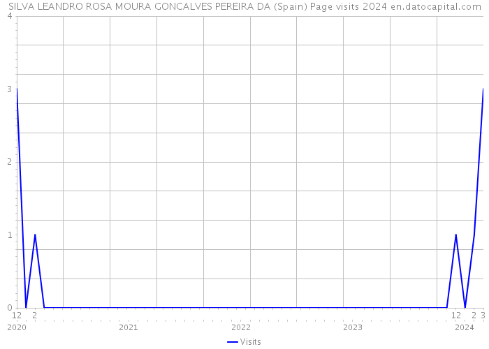 SILVA LEANDRO ROSA MOURA GONCALVES PEREIRA DA (Spain) Page visits 2024 