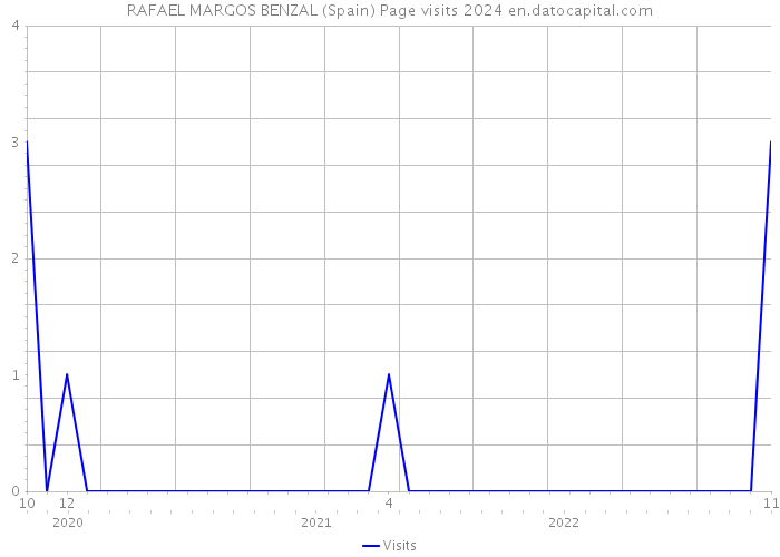 RAFAEL MARGOS BENZAL (Spain) Page visits 2024 