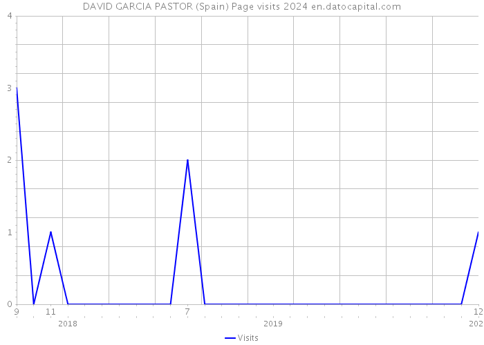 DAVID GARCIA PASTOR (Spain) Page visits 2024 