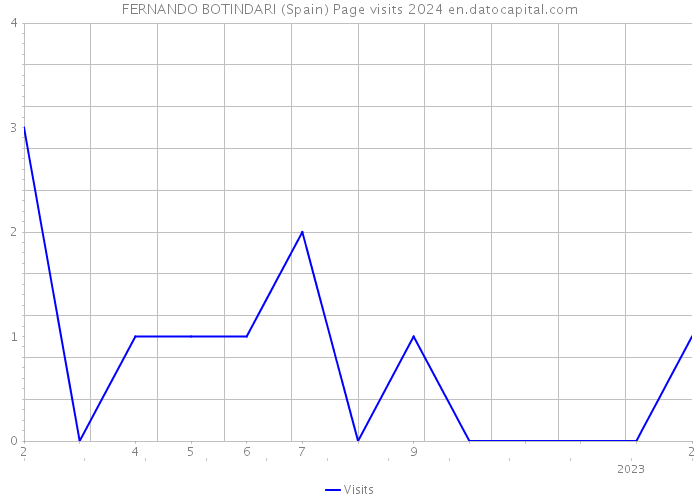 FERNANDO BOTINDARI (Spain) Page visits 2024 