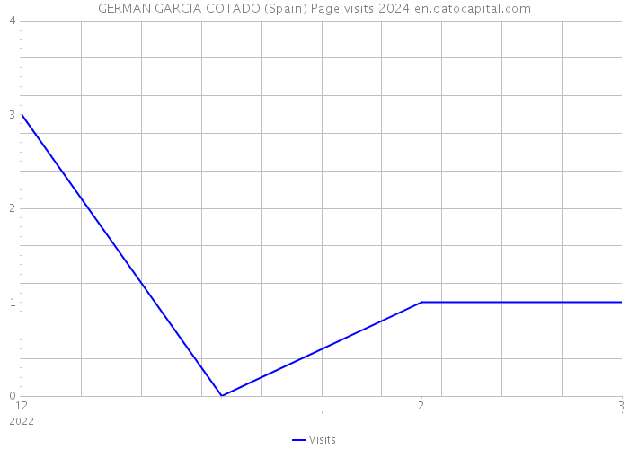 GERMAN GARCIA COTADO (Spain) Page visits 2024 