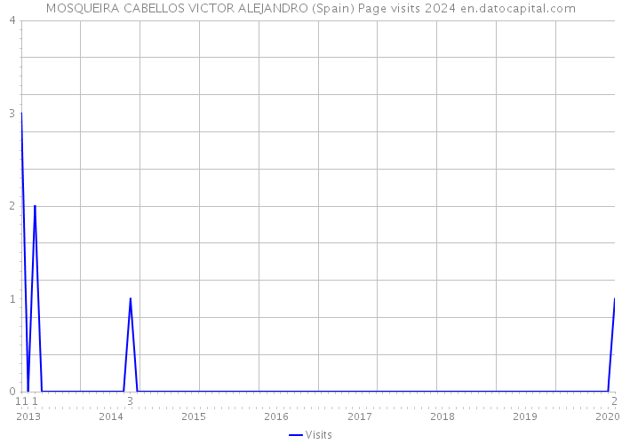 MOSQUEIRA CABELLOS VICTOR ALEJANDRO (Spain) Page visits 2024 