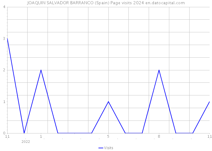JOAQUIN SALVADOR BARRANCO (Spain) Page visits 2024 