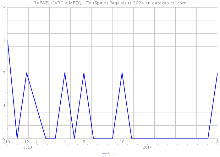 RAFAEL GARCIA MEZQUITA (Spain) Page visits 2024 