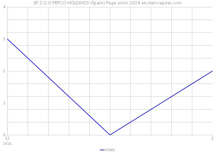 SP Z.O.O PEPCO HOLDINGS (Spain) Page visits 2024 