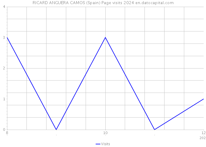 RICARD ANGUERA CAMOS (Spain) Page visits 2024 