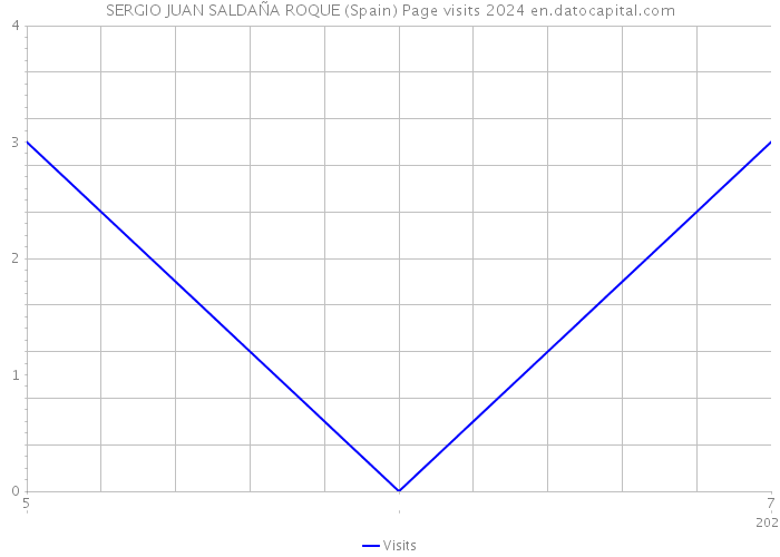 SERGIO JUAN SALDAÑA ROQUE (Spain) Page visits 2024 