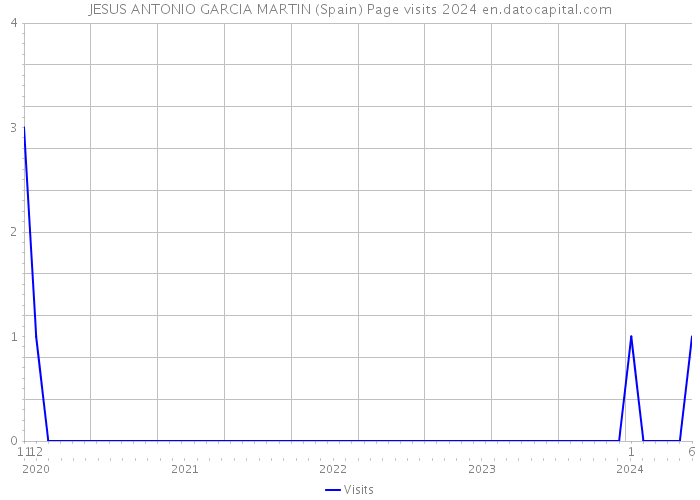 JESUS ANTONIO GARCIA MARTIN (Spain) Page visits 2024 