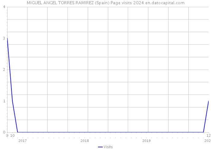 MIGUEL ANGEL TORRES RAMIREZ (Spain) Page visits 2024 