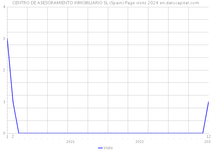 CENTRO DE ASESORAMIENTO INMOBILIARIO SL (Spain) Page visits 2024 