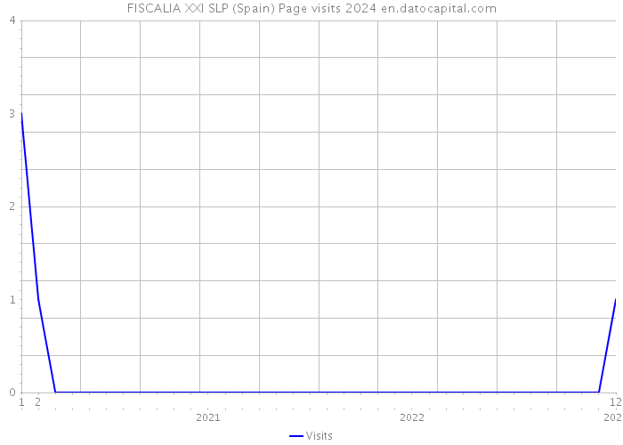 FISCALIA XXI SLP (Spain) Page visits 2024 