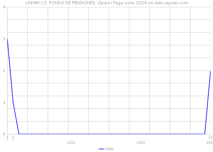 UNNIM C3, FONDO DE PENSIONES. (Spain) Page visits 2024 