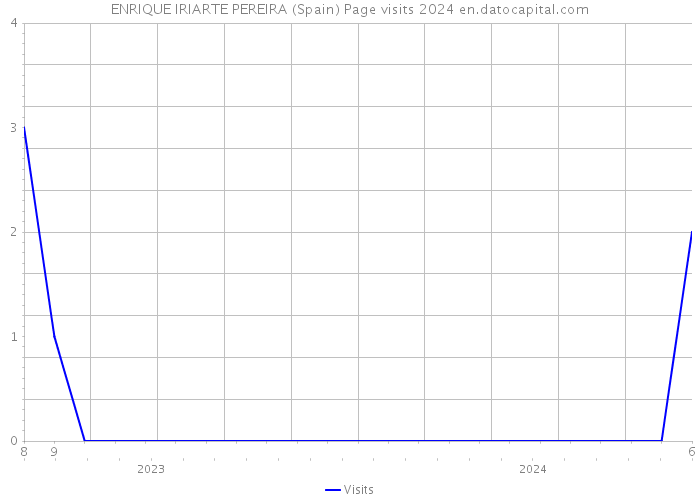 ENRIQUE IRIARTE PEREIRA (Spain) Page visits 2024 