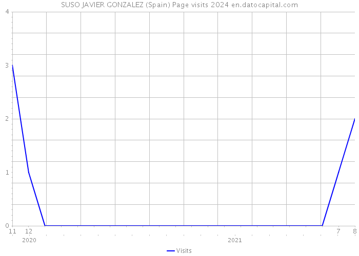 SUSO JAVIER GONZALEZ (Spain) Page visits 2024 