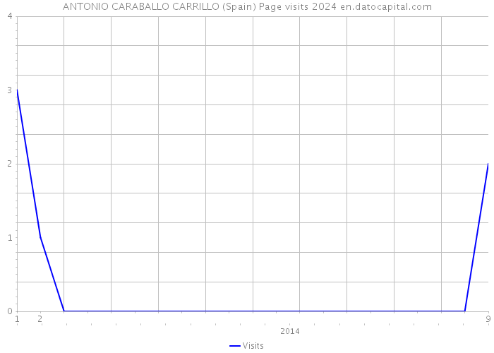 ANTONIO CARABALLO CARRILLO (Spain) Page visits 2024 