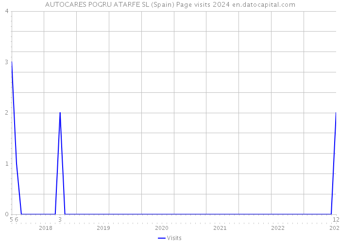 AUTOCARES POGRU ATARFE SL (Spain) Page visits 2024 