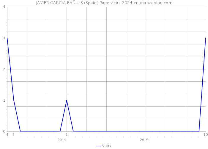 JAVIER GARCIA BAÑULS (Spain) Page visits 2024 