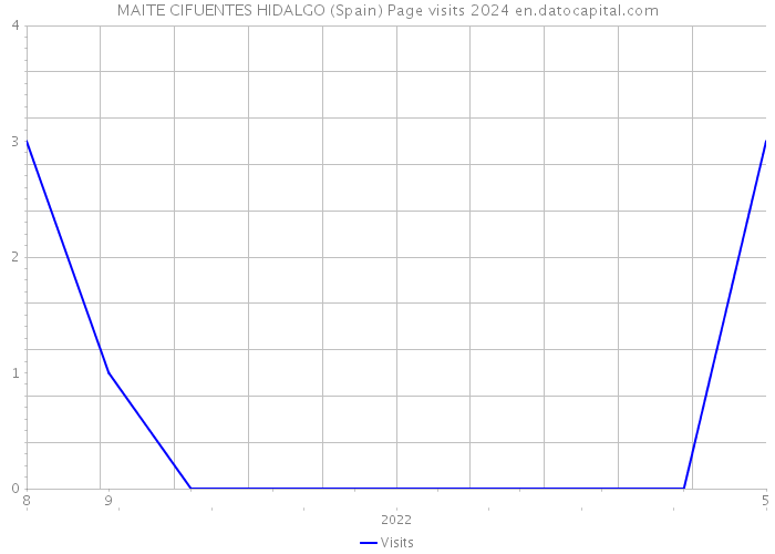 MAITE CIFUENTES HIDALGO (Spain) Page visits 2024 