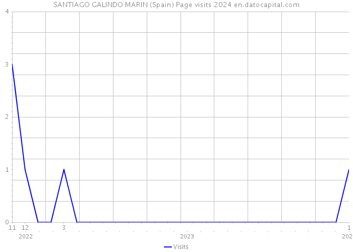 SANTIAGO GALINDO MARIN (Spain) Page visits 2024 