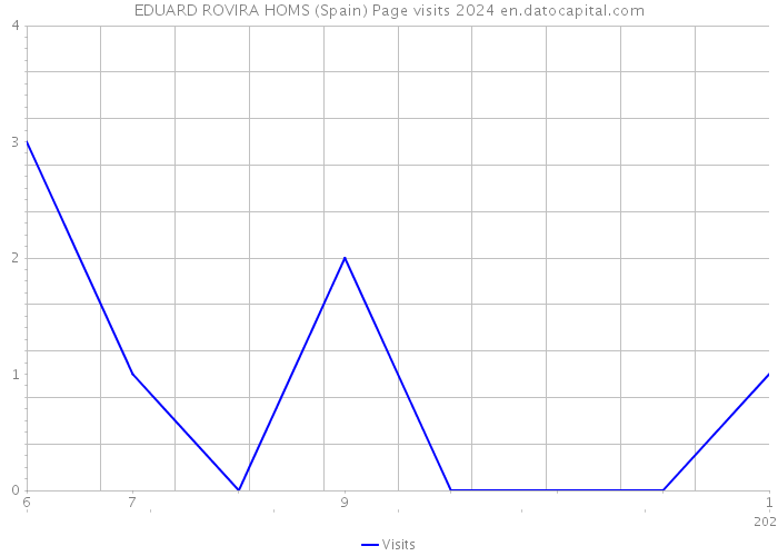 EDUARD ROVIRA HOMS (Spain) Page visits 2024 