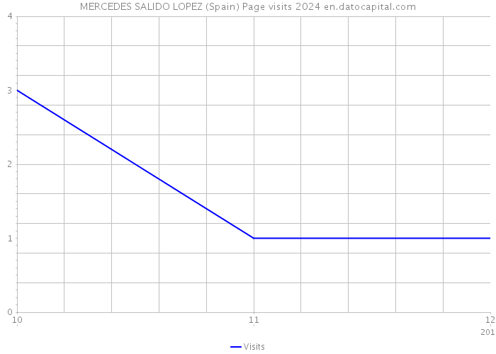 MERCEDES SALIDO LOPEZ (Spain) Page visits 2024 