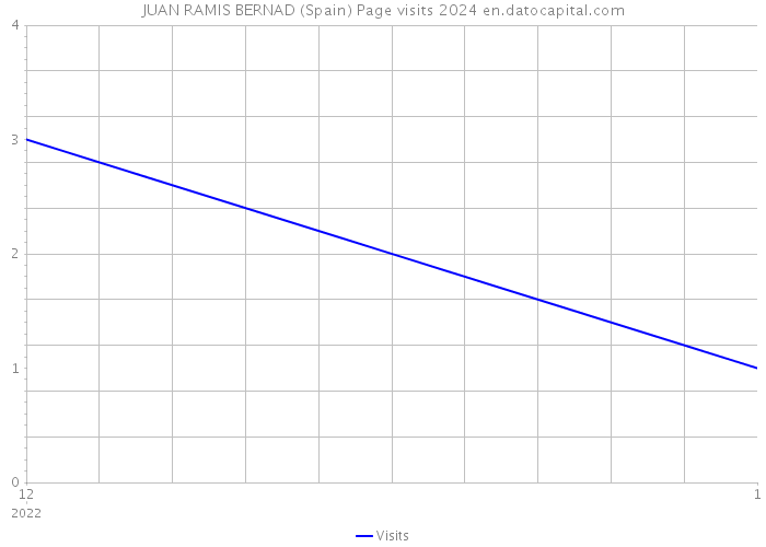 JUAN RAMIS BERNAD (Spain) Page visits 2024 