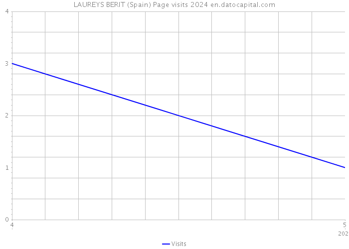 LAUREYS BERIT (Spain) Page visits 2024 