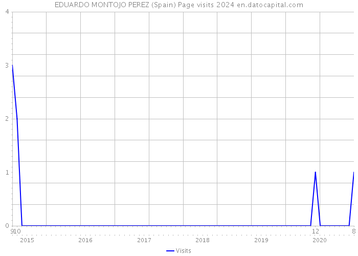 EDUARDO MONTOJO PEREZ (Spain) Page visits 2024 