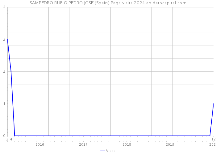 SAMPEDRO RUBIO PEDRO JOSE (Spain) Page visits 2024 