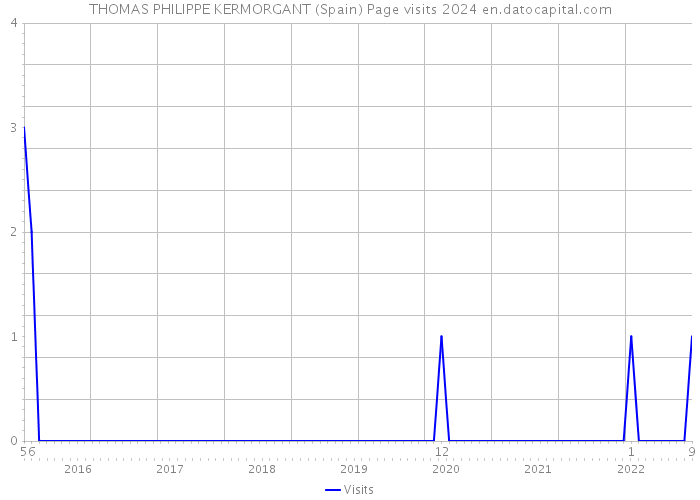 THOMAS PHILIPPE KERMORGANT (Spain) Page visits 2024 
