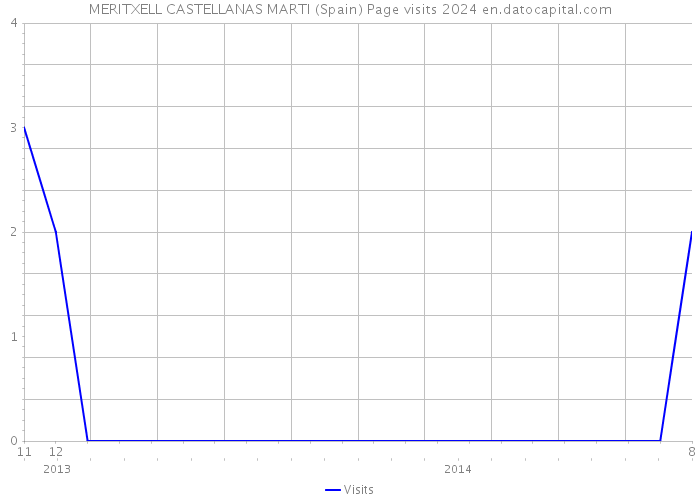 MERITXELL CASTELLANAS MARTI (Spain) Page visits 2024 