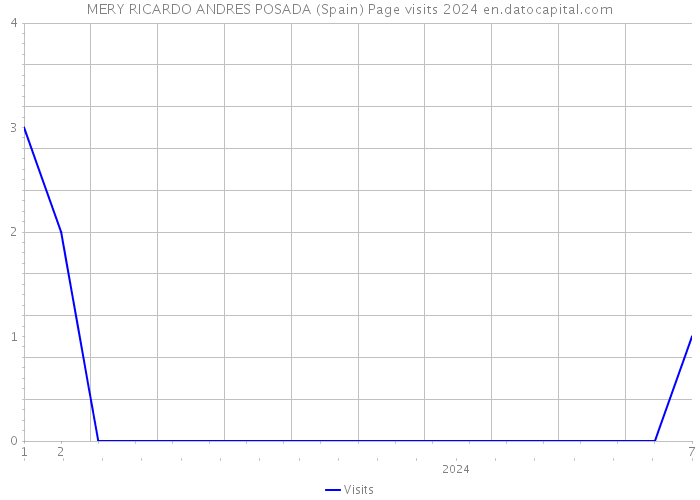 MERY RICARDO ANDRES POSADA (Spain) Page visits 2024 