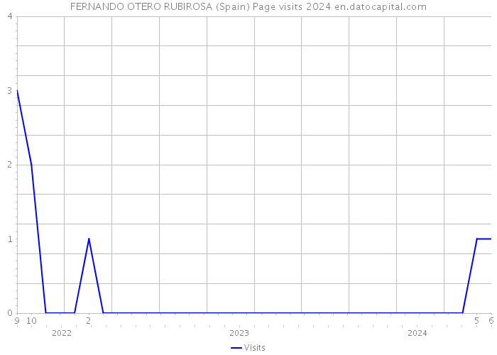 FERNANDO OTERO RUBIROSA (Spain) Page visits 2024 