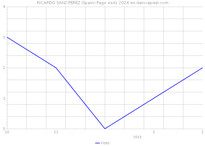 RICARDO SANZ PEREZ (Spain) Page visits 2024 