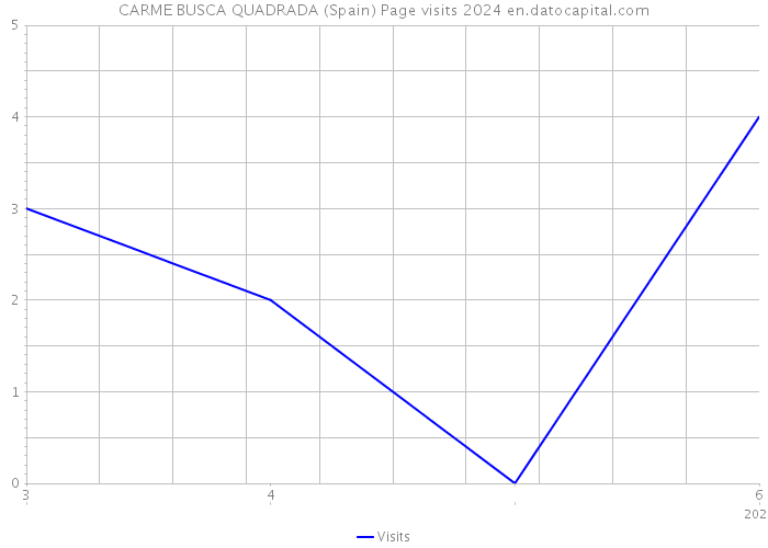 CARME BUSCA QUADRADA (Spain) Page visits 2024 