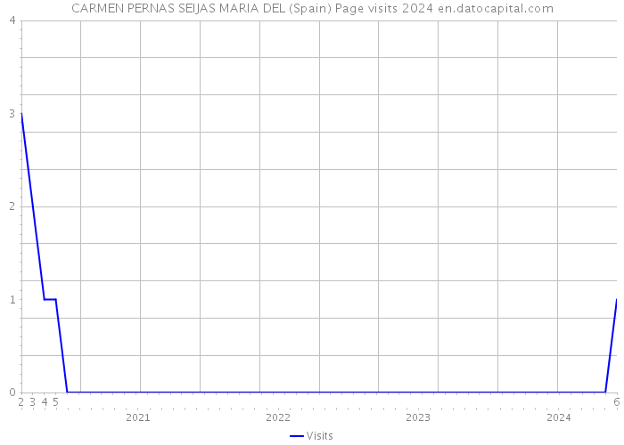 CARMEN PERNAS SEIJAS MARIA DEL (Spain) Page visits 2024 