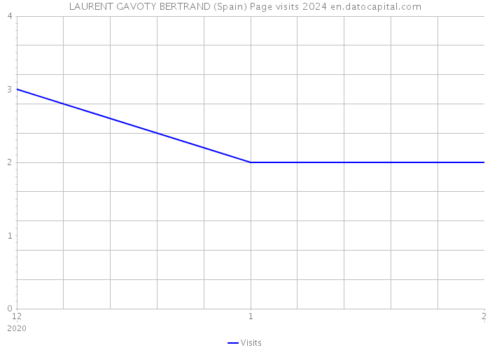 LAURENT GAVOTY BERTRAND (Spain) Page visits 2024 