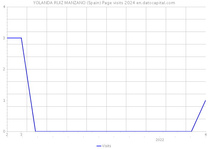 YOLANDA RUIZ MANZANO (Spain) Page visits 2024 